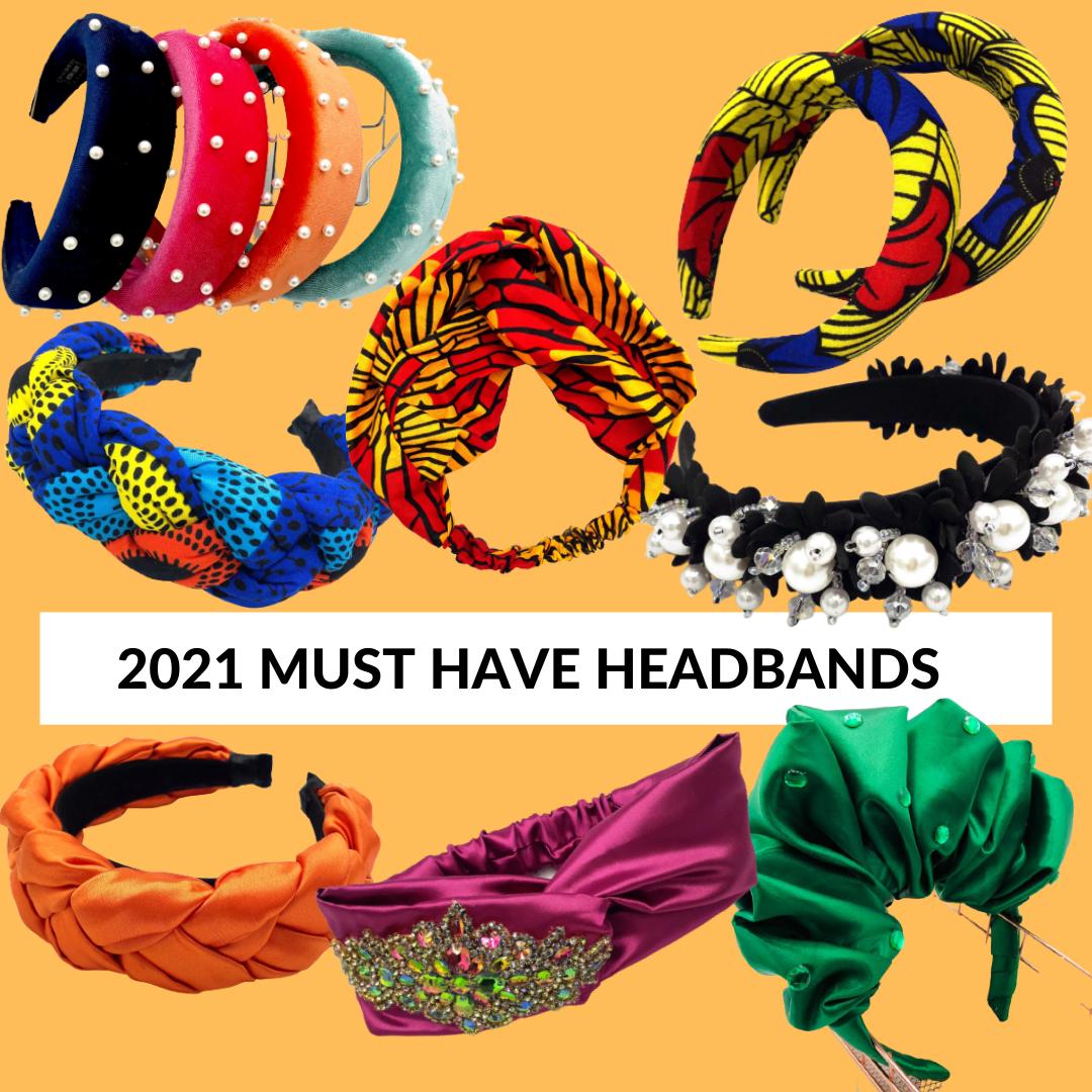 Where to Find the Best Padded Headbands 2020. Fashion Trend Summer 2020 -  Embellished Headbands Summer 2020…