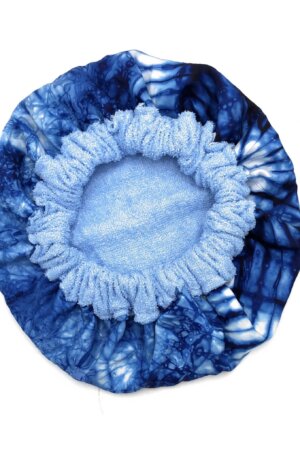 MicroFiber Towel Bonnet – Blue