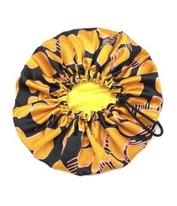 Remi Silk Reversible Drawstring Bonnet