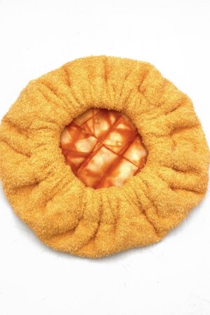 Microfiber Towel Bonnet – Orange