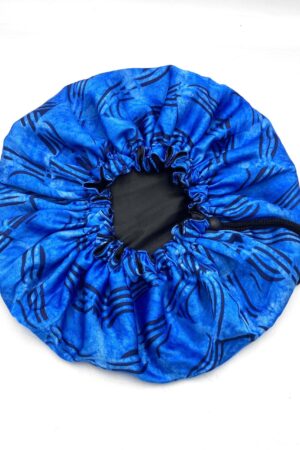 Daisy Silk Reversible Drawstring Bonnet