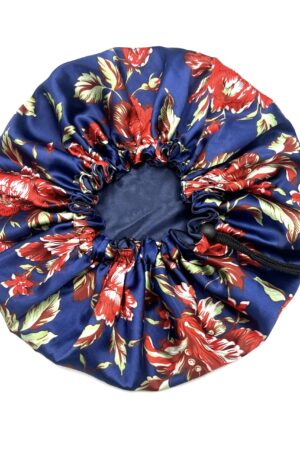 Tade Silk Reversible Drawstring Bonnet
