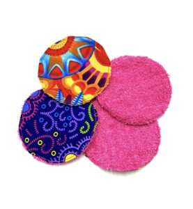 4pcs Reusable Cleansing Wipes