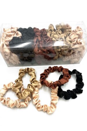 50pcs Skinny Scrunchies