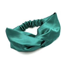 Silk Headband- Green