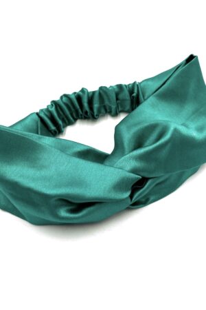 Silk Headband- Green