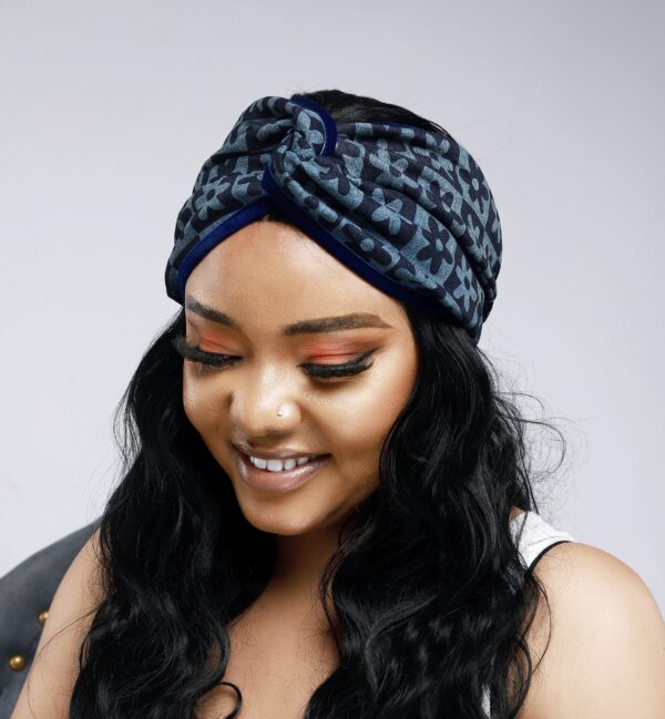 Flora Demin Headband