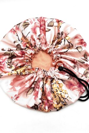 Peachy Silk Reversible Bonnet