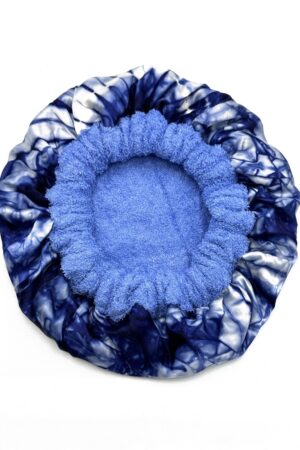 Microfiber Towel Bonnet – Blue