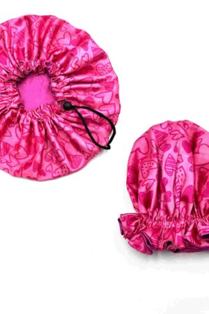 Pink Mum & Mini Bonnet