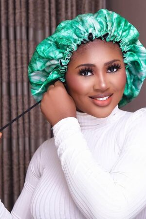Adire Silk Reversible Bonnet