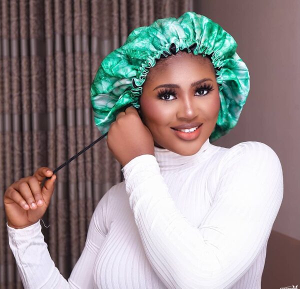 Adire Silk Reversible Bonnet