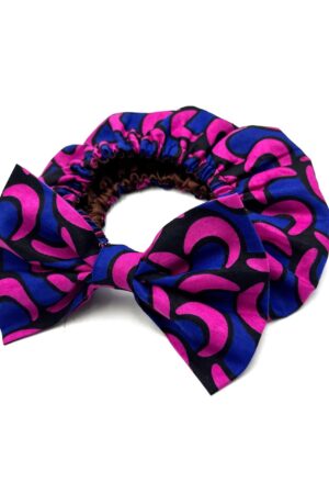 West Open Satin Lined Bow Headband