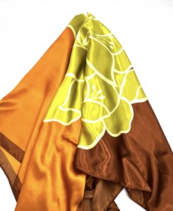 Floral Silk Scarf
