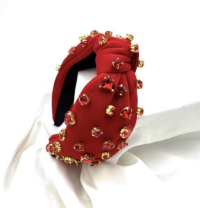 Red Love Stud Headband